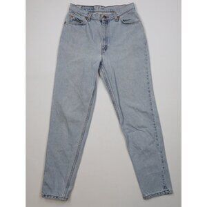 Vtg 90s Levis 912 Orange Tab Womens 30 Distressed Slim Fit Tapered Leg Jeans USA